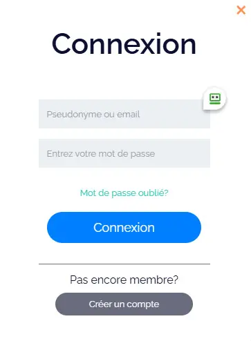 Connexion des membres du BigWins Casino